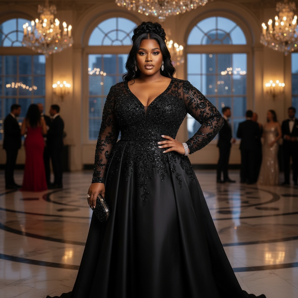 Aura Simona Formal embellished dress